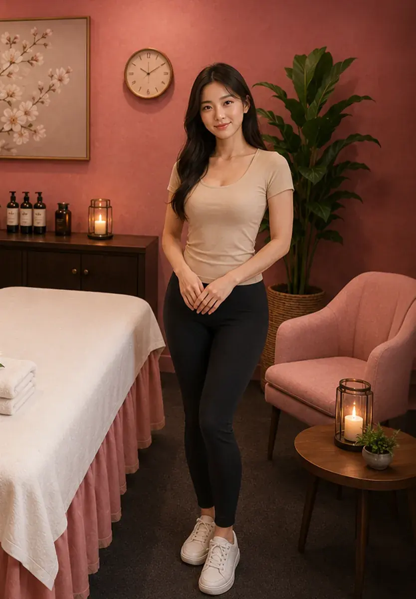 Friendly massage therapist at Cedar Spa Massage in Fresno CA